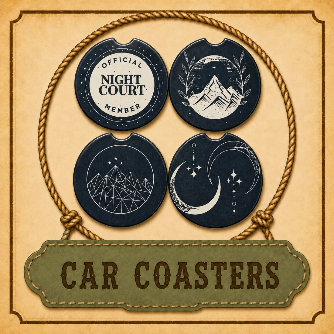 Car coasters category