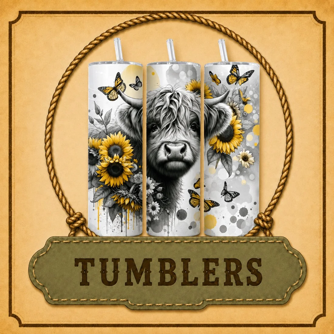 Custom tumblers category