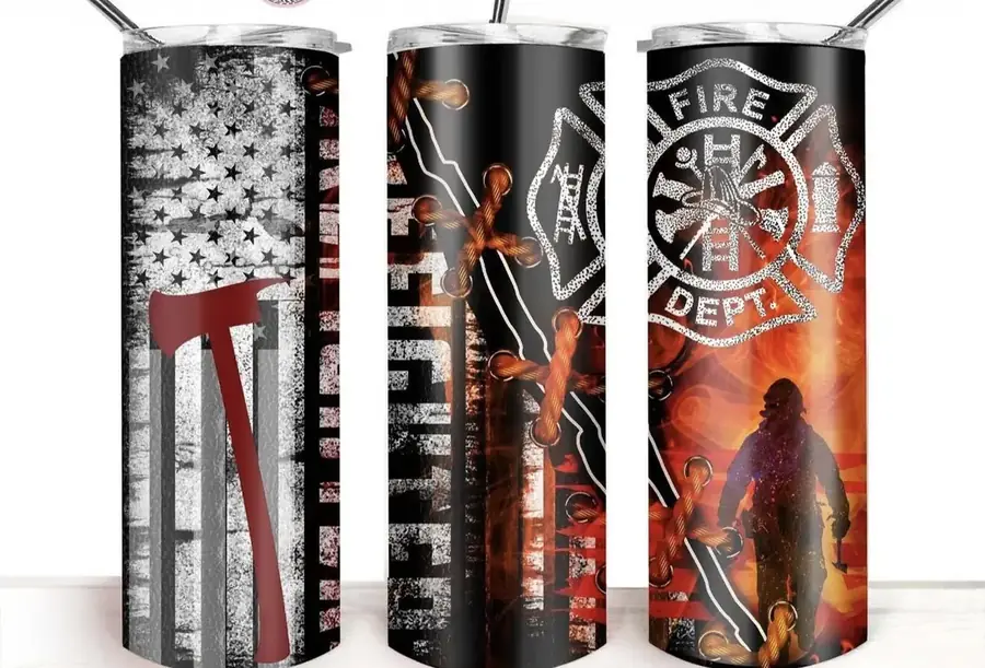 Firefighter Tumbler #1