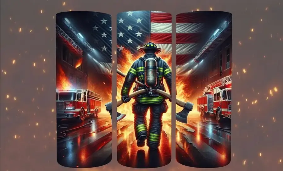 Firefighter Tumbler #2