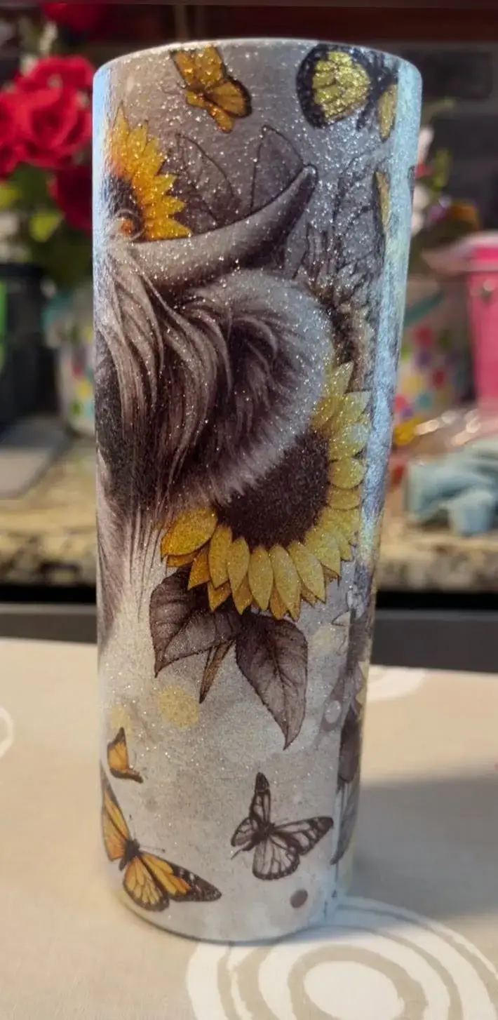 Highland Cow Tumbler #1