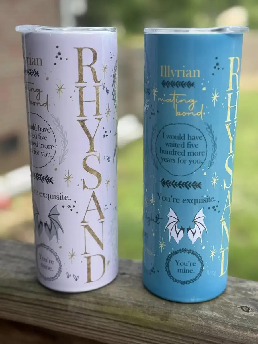 Rhysand Book Tumbler